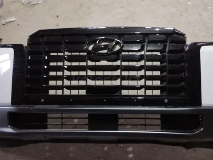 Передний бампер Hyundai palisades black edition 2024 за 300 000 тг. в Астана – фото 4