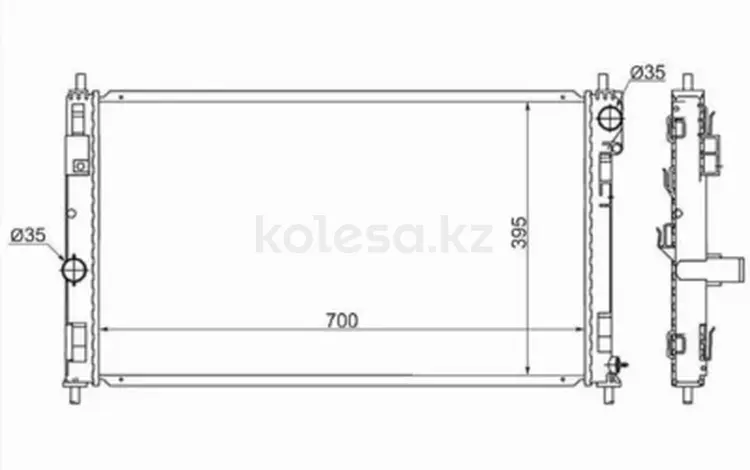 Радиатор охлаждения двигателяfor32 250 тг. в Караганда