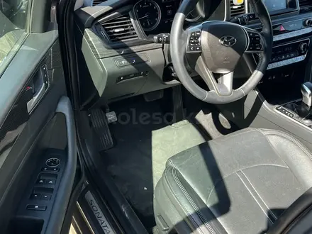 Hyundai Sonata 2017 года за 10 300 000 тг. в Тараз – фото 6