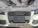 Бампер передний на Ауди А4 Б8 Audi A4 B8 с парктрониками и омывателями за 150 000 тг. в Алматы – фото 2