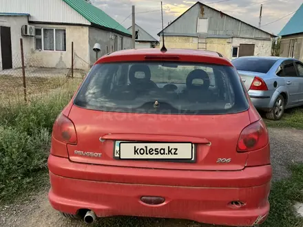 Peugeot 206 2006 года за 1 800 000 тг. в Уральск – фото 7