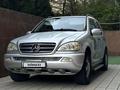 Mercedes-Benz ML 320 2002 годаүшін4 500 000 тг. в Алматы – фото 3