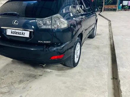 Lexus RX 330 2004 года за 8 200 000 тг. в Шымкент – фото 8