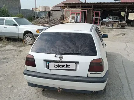 Volkswagen Golf 1992 года за 850 000 тг. в Тараз – фото 6