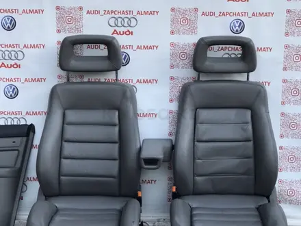 Сиденья (салон, кожа) RECARO AUDI 100/A6 C4 ЭЛЕКТРО за 280 000 тг. в Алматы – фото 4