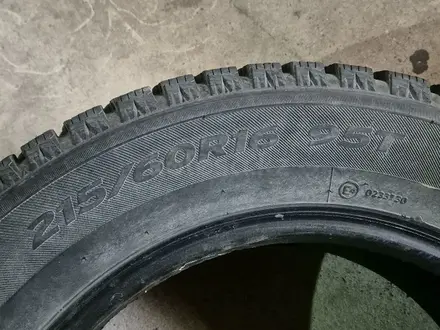 Шины HANKOOK 215/60 R16 шипы за 50 000 тг. в Темиртау – фото 6