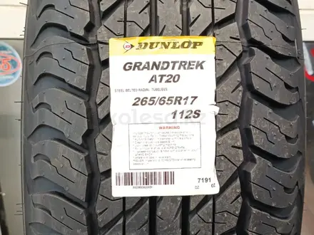 Dunlop Grandtrek AT20 265/65 R17 112S Доставка 24 часаүшін85 000 тг. в Астана