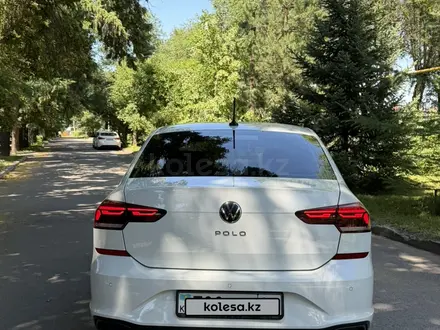 Volkswagen Polo 2021 года за 7 100 000 тг. в Алматы – фото 3