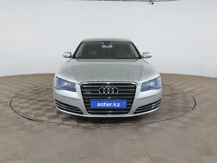 Audi A8 2010 года за 5 780 000 тг. в Шымкент – фото 2