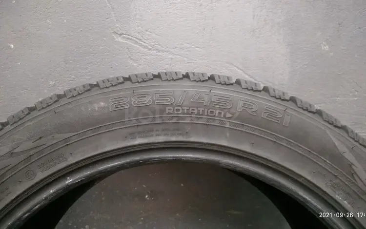 Шины NOKIAN Hkpl3 285/45R21 за 400 000 тг. в Павлодар