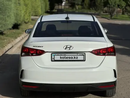 Hyundai Accent 2021 года за 6 250 000 тг. в Шымкент – фото 6