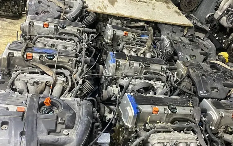 Двигатели К24А 2.4 литра Хонда СРВ Одиссей Эллюзион Аккорд с установкой за 220 000 тг. в Алматы