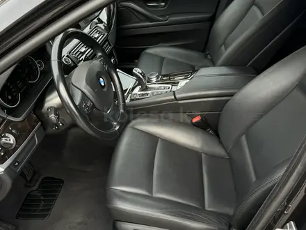 BMW 528 2014 года за 11 500 000 тг. в Алматы – фото 11