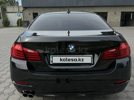 BMW 528 2014 года за 11 500 000 тг. в Алматы – фото 2
