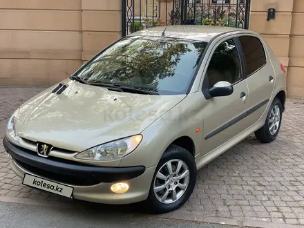 Peugeot 206 2009 года за 3 400 000 тг. в Караганда – фото 3