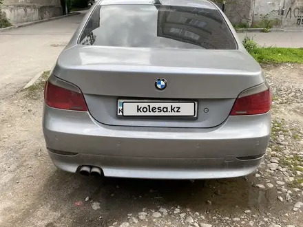 BMW 523 2004 года за 4 800 000 тг. в Алматы – фото 3