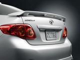 Toyota Corolla 2007-2012 — Спойлер задний с фонарем за 25 000 тг. в Алматы