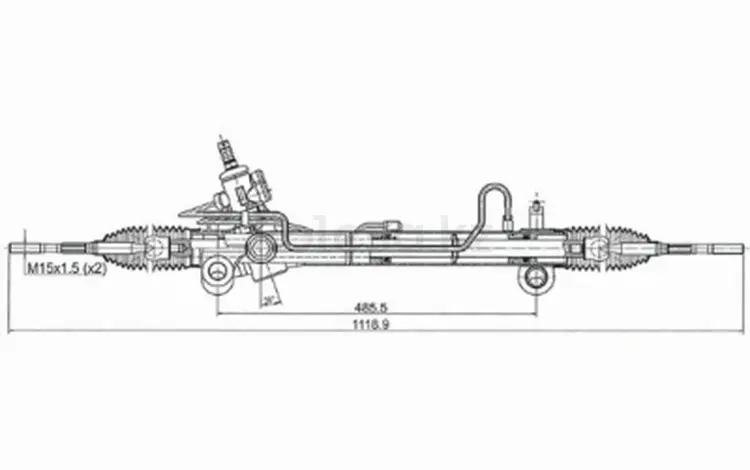 Рейка рулевая за 84 400 тг. в Павлодар
