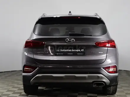 Hyundai Santa Fe 2019 года за 14 850 000 тг. в Астана – фото 5