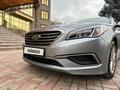 Hyundai Sonata 2016 года за 9 100 000 тг. в Алматы – фото 7