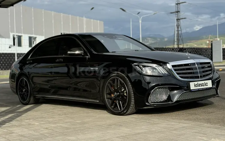 Mercedes-Benz S 63 AMG 2018 годаfor52 999 999 тг. в Алматы