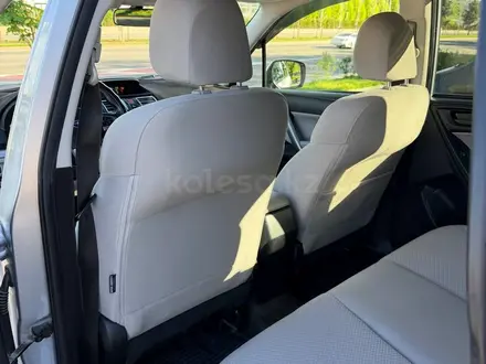 Subaru Forester 2017 года за 9 300 000 тг. в Алматы – фото 14