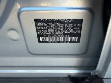 Subaru Forester 2017 года за 9 300 000 тг. в Алматы – фото 6