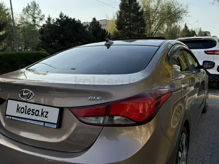 Hyundai Elantra 2015 года за 6 300 000 тг. в Алматы – фото 2