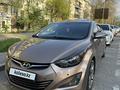 Hyundai Elantra 2015 года за 6 300 000 тг. в Алматы