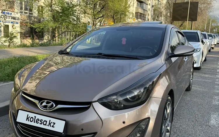 Hyundai Elantra 2015 года за 6 300 000 тг. в Алматы