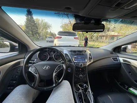 Hyundai Elantra 2015 года за 6 300 000 тг. в Алматы – фото 8