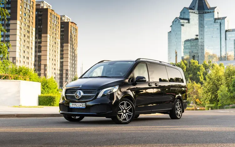 Аренда авто с водителем Mercedes V-class 2023 года. Mercedes S222 2020 года в Алматы