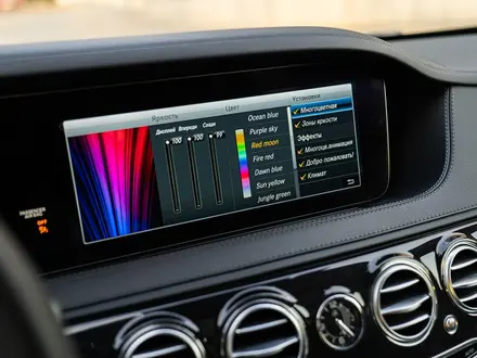 Прокат аренда минивэн Mercedes V-class 2023 года. Mercedes S222 2020 года в Алматы – фото 26