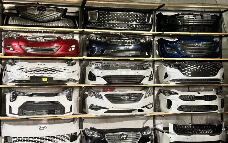 Бампера, капоты, фары — Hyundai Kia за 100 000 тг. в Алматы