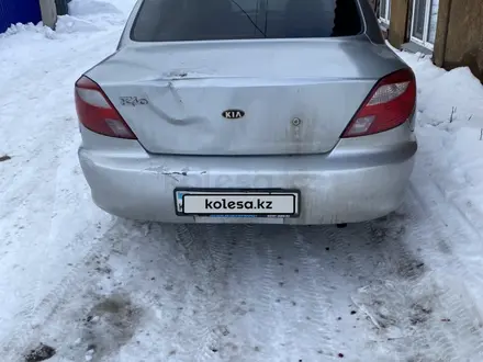 Kia Rio 2001 года за 1 650 000 тг. в Петропавловск – фото 3