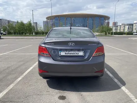 Hyundai Accent 2014 года за 3 200 000 тг. в Астана – фото 2
