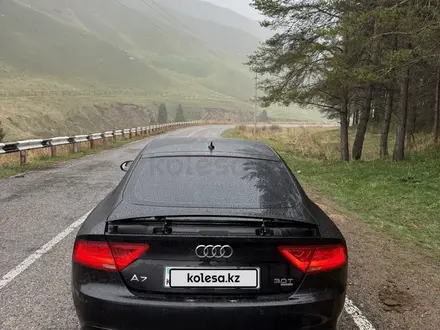 Audi A7 2013 года за 13 000 000 тг. в Алматы – фото 4