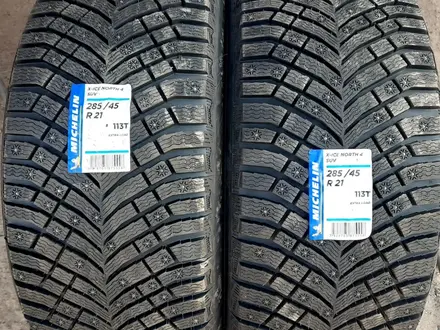 Зимние шины Michelin X-ICE NORTH 285/45/R21 4 SUV за 350 000 тг. в Алматы – фото 3