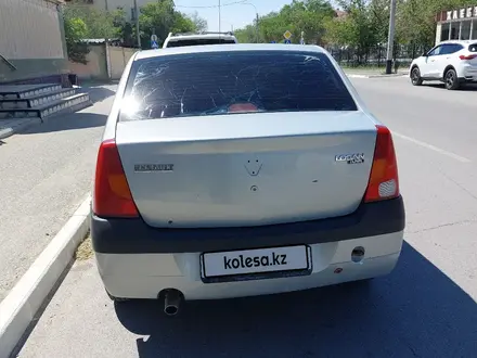 Renault Logan 2005 года за 500 000 тг. в Байконыр – фото 3