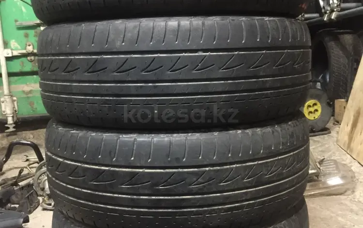 Резина 215/55 r18 комплект Bridgestone из Японии за 102 000 тг. в Алматы
