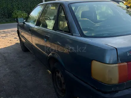 Audi 80 1990 года за 500 000 тг. в Алматы – фото 3