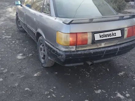 Audi 80 1991 года за 440 000 тг. в Карабулак (Ескельдинский р-н) – фото 2