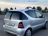 Mercedes-Benz A 160 2003 года за 2 300 000 тг. в Алматы – фото 4
