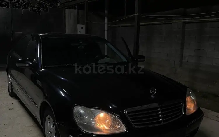 Mercedes-Benz S 500 2001 годаүшін5 000 000 тг. в Шымкент