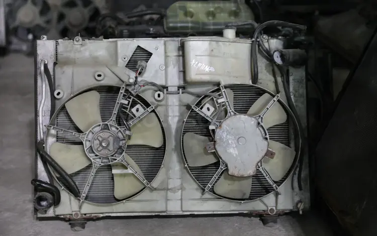 Вентилятор радиатора с диффузорам (охлаждения) Toyota Alphard за 35 000 тг. в Шымкент