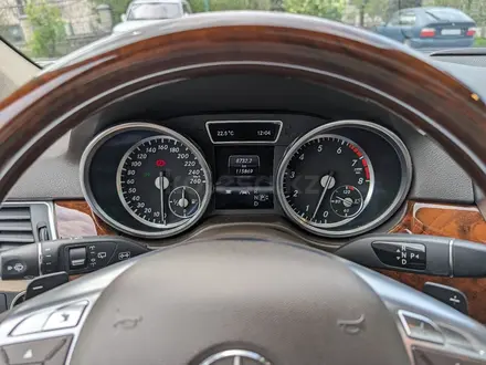 Mercedes-Benz ML 350 2012 года за 14 200 000 тг. в Алматы – фото 35