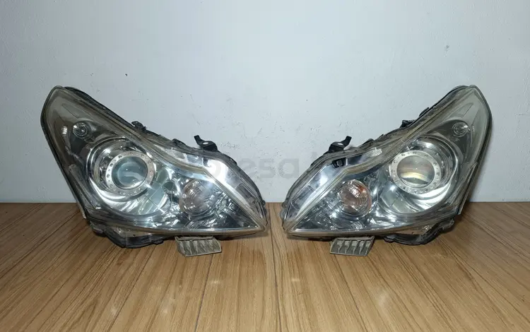Фары 2шт XENON Infiniti G25 G35 Седан Рест 07-14г Nissan Skyline V36 Sedan за 110 000 тг. в Караганда