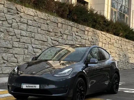 Tesla Model Y 2020 годаүшін17 800 000 тг. в Алматы – фото 3