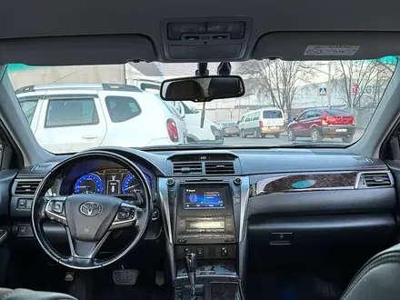 Toyota Camry 2015 года за 10 300 000 тг. в Алматы – фото 7