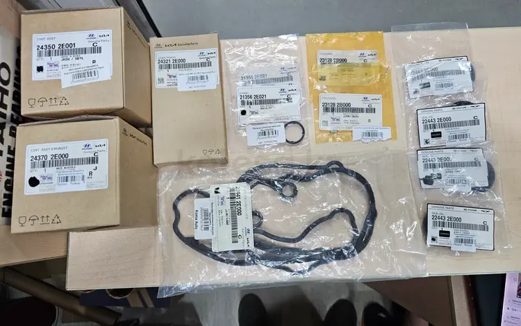 Поршня кольца Ремкомплект двигателя Вкладыши за 18 000 тг. в Костанай